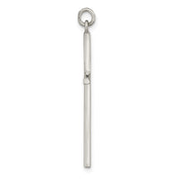 Sterling Silver Polished Cross Pendant