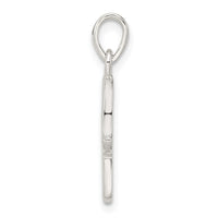Sterling Silver Polished Chamseh w/Star of David Pendant