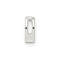 Sterling Silver E-coated Letter G Slide Charm