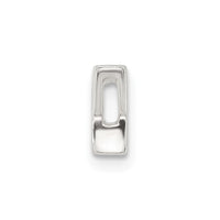 Sterling Silver E-coated Letter Y Slide Charm