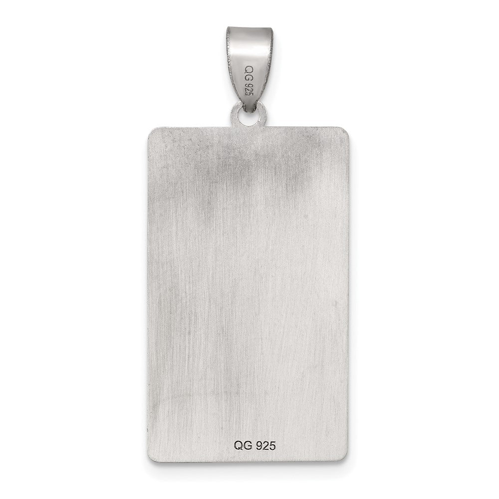 Sterling Silver The High Priestess Tarot Card Pendant