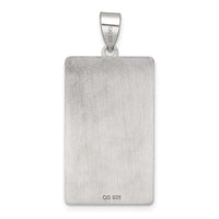 Sterling Silver The Chariot Tarot Card Pendant
