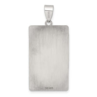 Sterling Silver Judgement Tarot Card Pendant