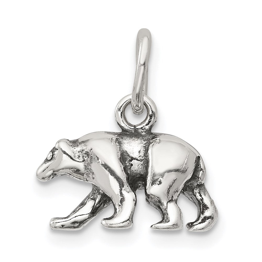 Sterling Silver Bear Charm