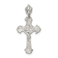 Sterling Silver INRI Crucifix Pendant