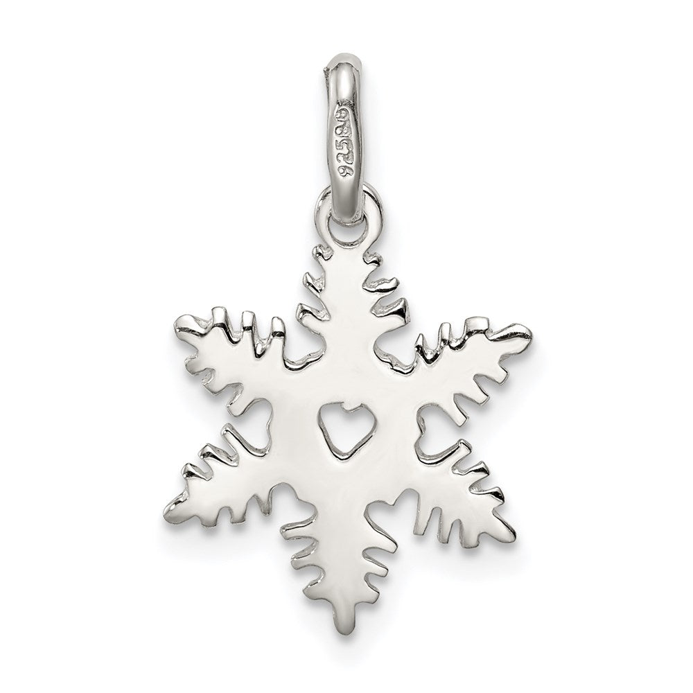 Sterling Silver Snowflake Charm