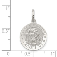 Sterling Silver St. Christopher Medal