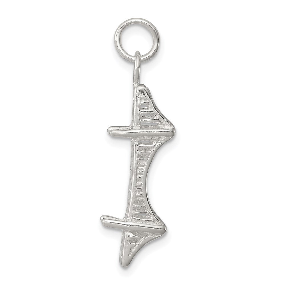 Sterling Silver Mackinac Bridge Charm