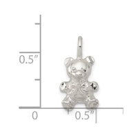 Sterling Silver Teddy Bear Charm