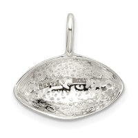 Sterling Silver Football Charm