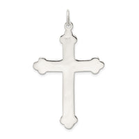 Sterling Silver Budded Cross Pendant