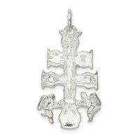 Sterling Silver Cara Vaca Crucifix Pendant