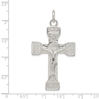 Sterling Silver Latin Crucifix Pendant