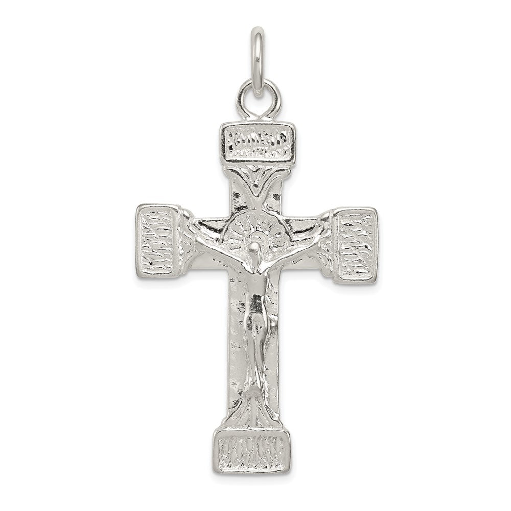 Sterling Silver Latin Crucifix Pendant