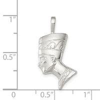 Sterling Silver Nefertiti Charm