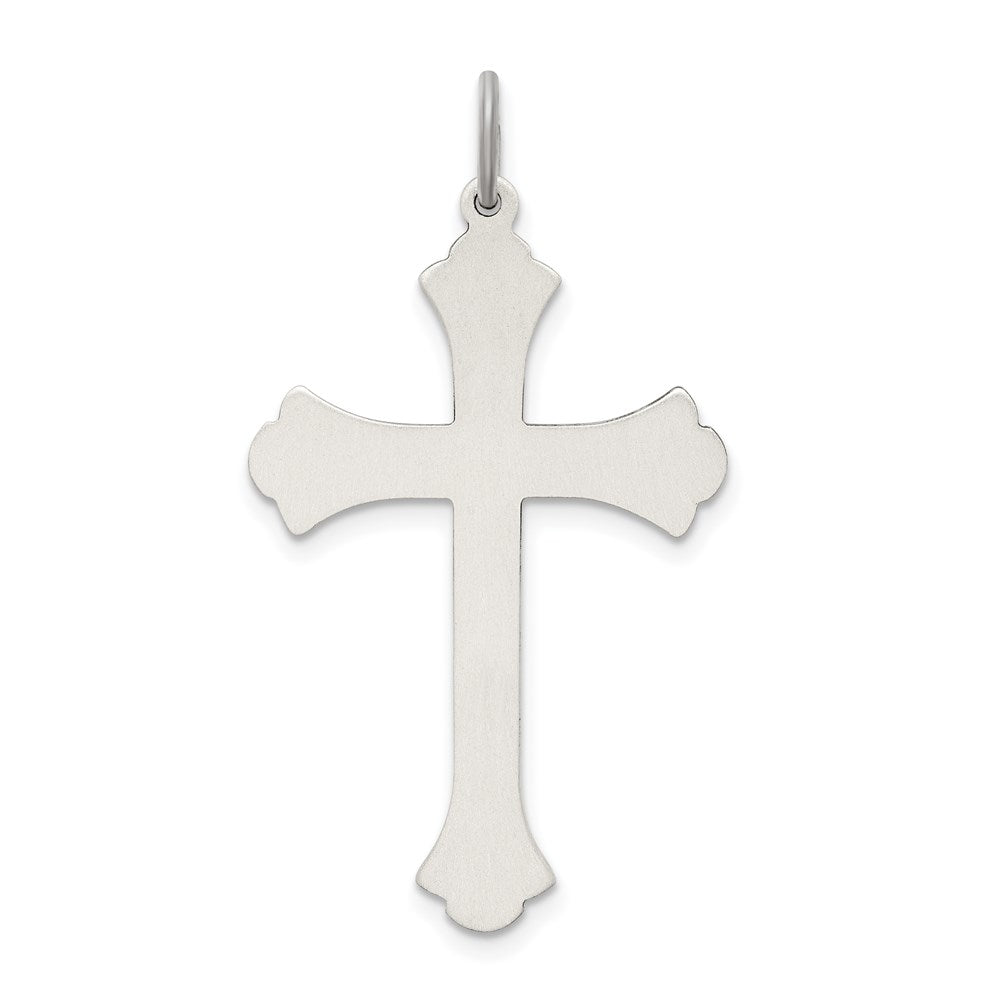 Sterling Silver Antiqued Cross Pendant