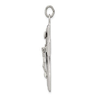Sterling Silver INRI Crucifix Pendant