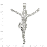 Sterling Silver Corpus (Crucified Christ) Pendant
