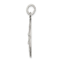 Sterling Silver Antiqued Ecce Homo Medal