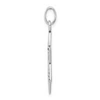 Sterling Silver Antiqued Star of David Charm