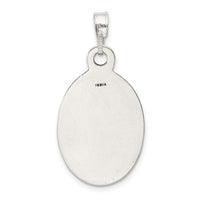 Sterling Silver Antiqued Masonic Pendant