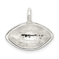 Sterling Silver Football Pendant