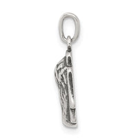 Sterling Silver Antiqued Ecce Homo Medal