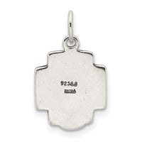 Sterling Silver Antiqued Ecce Homo Medal