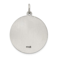 Sterling Silver Antiqued Saint Florian Medal
