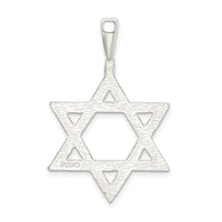 Sterling Silver Star of David Charm