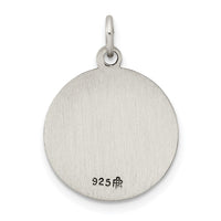 Sterling Silver Antiqued Divino Nino Medal (Divine Infant Jesus)