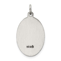 Sterling Silver Antiqued Our Lady of Mt.Carmel Medal