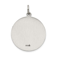 Sterling Silver Antiqued De La Providencia Medal