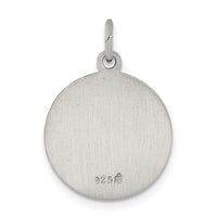 Sterling Silver Antiqued Saint Matthew Medal