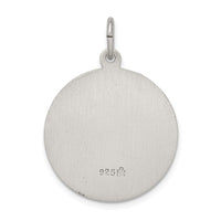 Sterling Silver Antiqued Saint Matthew Medal