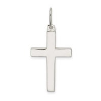 Sterling Silver Polished Cross Pendant