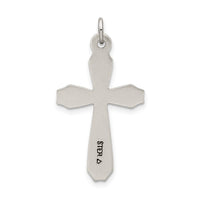 Sterling Silver Antiqued Cross Pendant