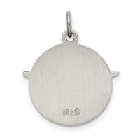 Sterling Silver Antiqued Holy Spirit Medal