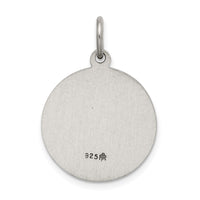Sterling Silver Antiqued Holy Spirit Medal