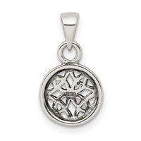 Sterling Silver Antiqued Celtic Pendant