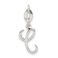 Sterling Silver Letter C Initial Charm