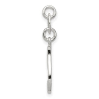 Sterling Silver Letter I Initial Charm