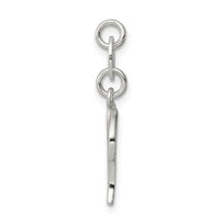 Sterling Silver Letter V Initial Charm
