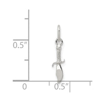 Sterling Silver Knife Charm
