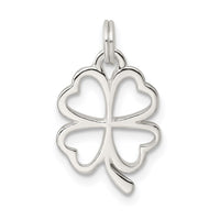 Sterling Silver Four Leaf Clover Charm