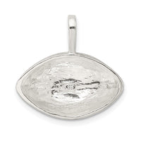 Sterling Silver Football Charm