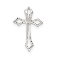 Sterling Silver CZ Cross Charm