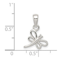 Sterling Silver Dragonfly Petite Pendant