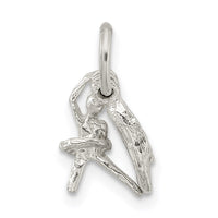 Sterling Silver Ballerina with Shoe Charm