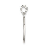 Sterling Silver Polished Mini I Love You Break Apart Heart Pendant